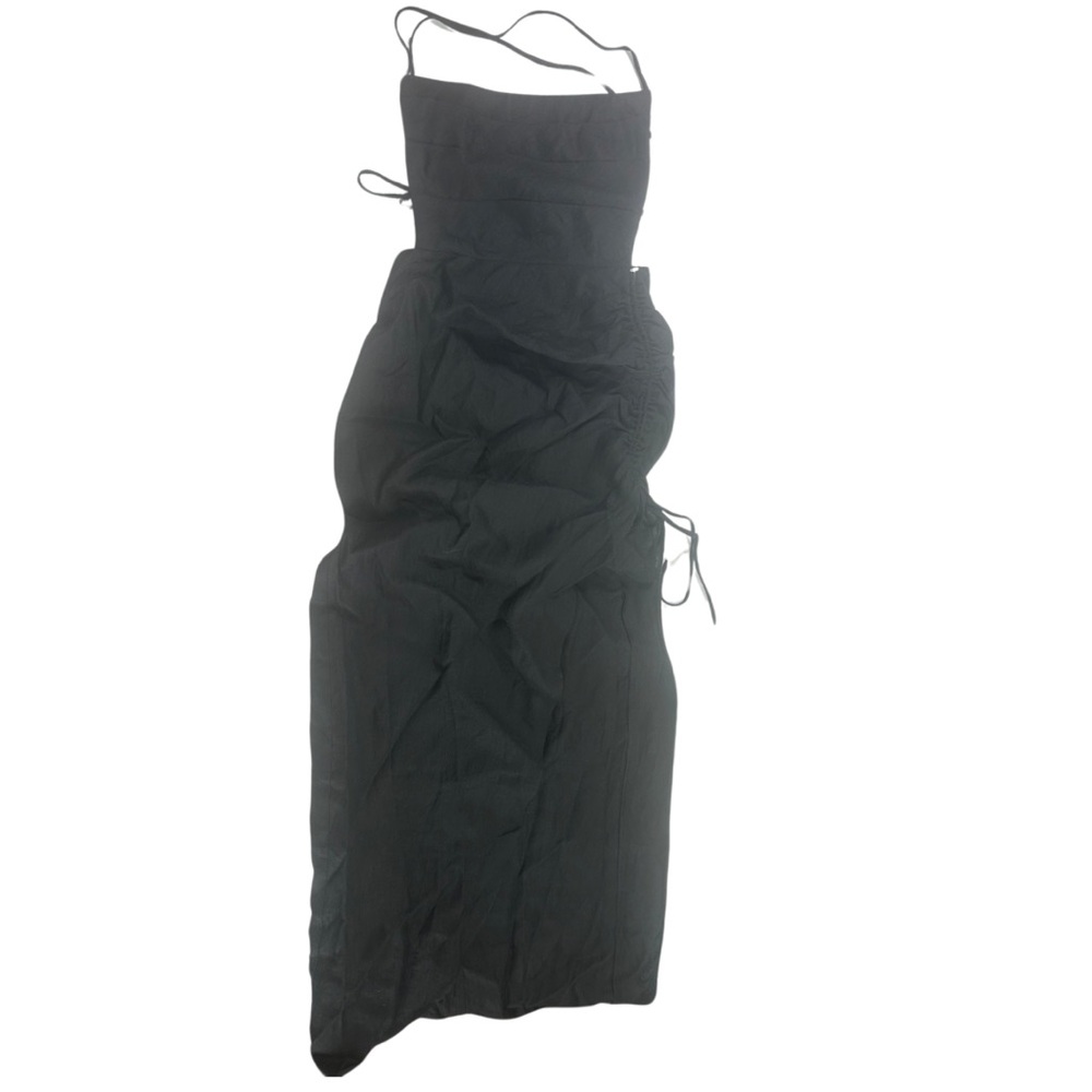 Rumer The Label LouLou Linen Maxi Dress Festival Playa Dress Size Extra Small